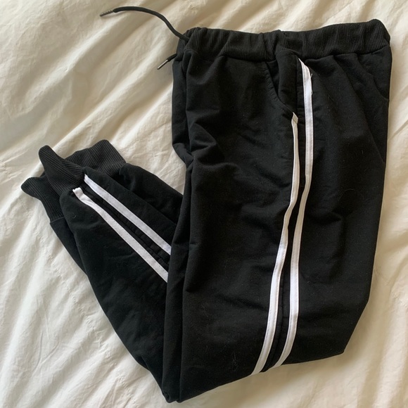 Side stripe skinny joggers - Picture 2 of 2
